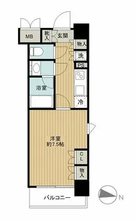 東京都文京区小石川2【マンション】の間取り