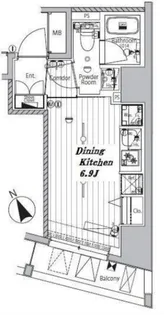 東京都品川区平塚1【マンション】の間取り