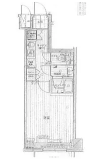 ルーブル錦糸町弐番館【5階】の間取り