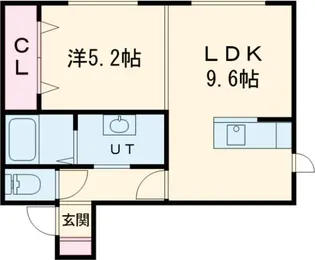 Libre(リブレ)【2階】の間取り