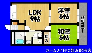 福岡県福岡市早良区重留1【アパート】の間取り