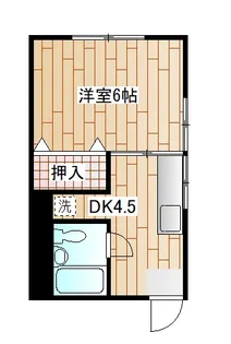 神奈川県川崎市川崎区貝塚2【アパート】の間取り