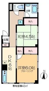 森芳ビル【4階】の間取り