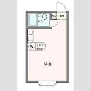 ベルピア浦和第一【2階】の間取り