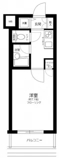 東京都中央区新川2【マンション】の間取り