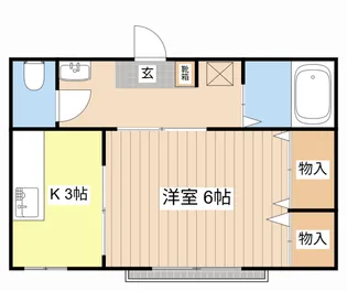 メゾンレトワール【2階】の間取り