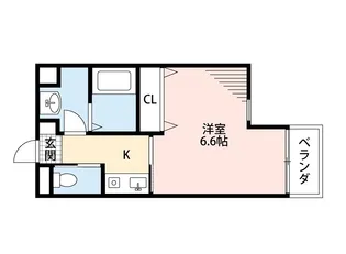 ハッピーアウル【3階】の間取り