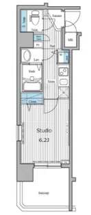 東京都千代田区岩本町3【マンション】の間取り