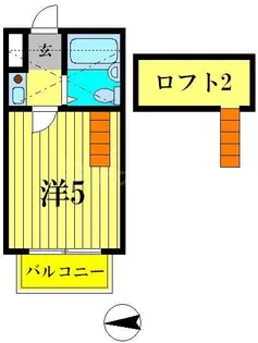 ジュネパレス【1階】の間取り