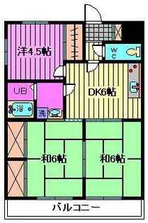 テラス大宮【1階】の間取り