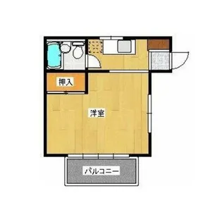 レピュート斉藤II【2階】の間取り