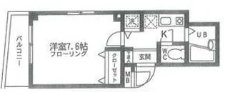 T・Mコーポ【2階】の間取り