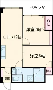 Luna et soleil【6階】の間取り