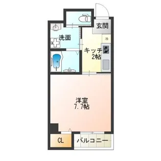 レクラン岸里東【5階】の間取り