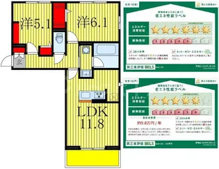 Dear Life【3階】の間取り