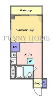 プレスティージ【3階】の間取り