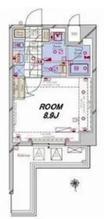 コンシェリア芝公園MASTERS VILLA【10階】の間取り