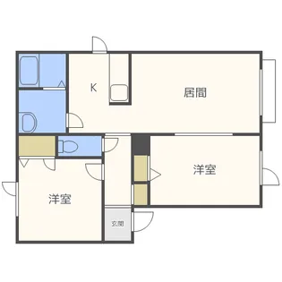 シャーメゾンエルム【1階】の間取り