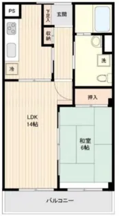 テラス上布田(テラスカミフダ)【2階】の間取り