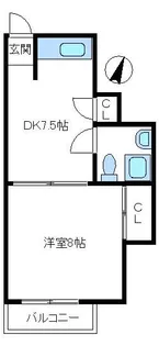 東京セントラル荻窪【5階】の間取り