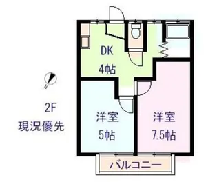 パーソナルマンション【2階】の間取り