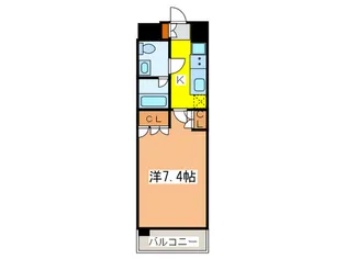 Brillia ist清澄白河【10階】の間取り