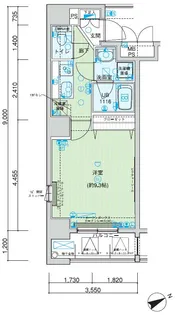 メインステージ上野【6階】の間取り