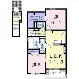 シエロ【2階】の間取り