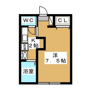 プラージュ荻窪【2階】の間取り
