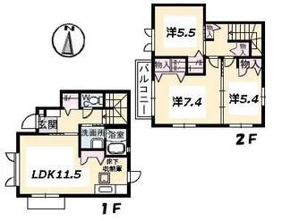 メゾン高須台の間取り