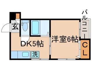 長谷ビル【2階】の間取り
