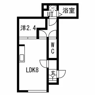 仙台前ルート【1階】の間取り