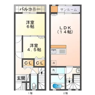 Porto Vista II【1階】の間取り