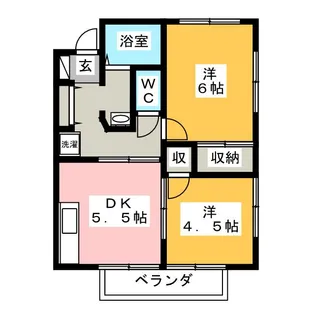 フルハウス【2階】の間取り