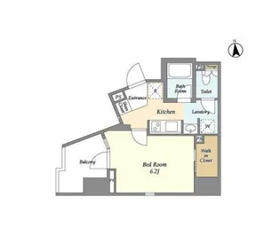 ライトテラス秋葉原【5階】の間取り