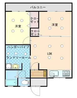 メゾン三愛【2階】の間取り