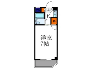 コーポT・S【2階】の間取り