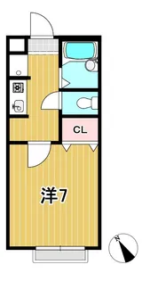 ハイツアルバトロス【2階】の間取り