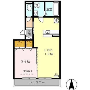 N・フレア【3階】の間取り
