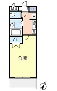 グランヴァン西馬込【4階】の間取り
