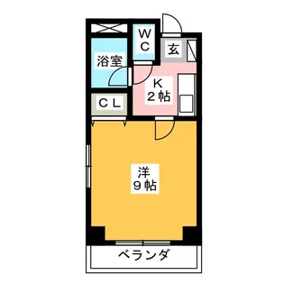 ハートイン若葉台 N棟【2階】の間取り