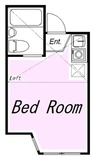 ユナイトKOKANエルリンガー【2階】の間取り