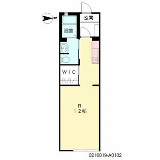 メゾンパリス坂之上【1階】の間取り