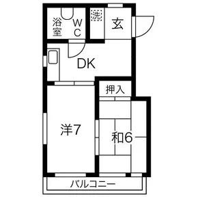 畠中ビル【3階】の間取り