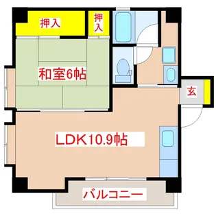 I building【3階】の間取り