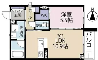 Gloria南町田【2階】の間取り