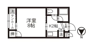 アイビーハイツ【2階】の間取り