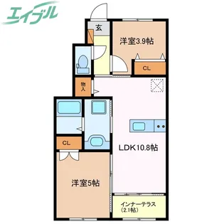 洸 II【1階】の間取り