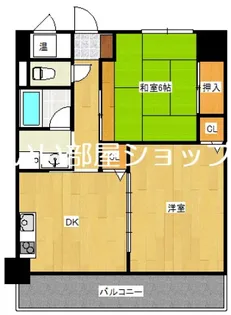 Uマンション【5階】の間取り