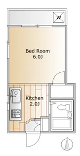 フローラルガーデン【2階】の間取り